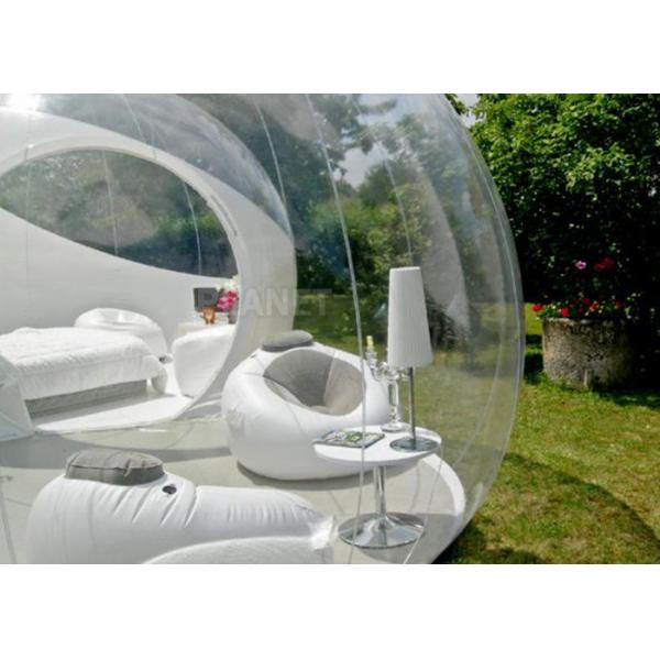 Quality Large 4mDia Inflatable dome Tent , PVC Inflatable clear Tent for sale