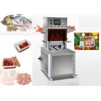 China Vacuum Modified Atmosphere Packaging Machine Food Tray Sealer 2200boxes Hour factory