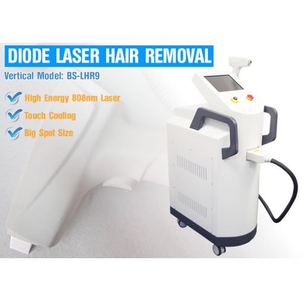 Quality 810nm Diode Laser Machine Permanent Hair Removal Equipment With Colorful Touch Screen Control Panel for sale