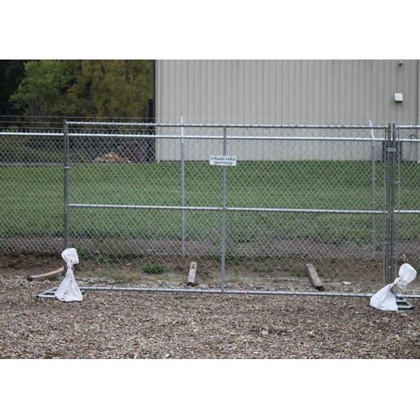 Quality ISO14001 Chain Link 6FT*12FT Temp Construction Fence for sale