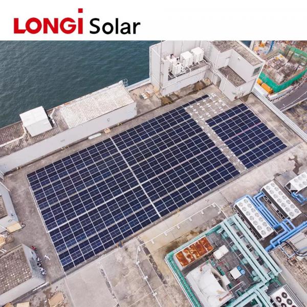 Quality Large Longi Mono Solar Panels 450w Mono Bifacial LR4 72HPH 450M Wholesale for sale
