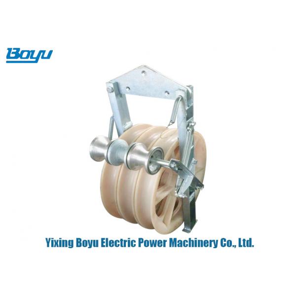 Quality Conductor Pulleys Transmission Line Tools With Single / Three Grounding Wheels for sale