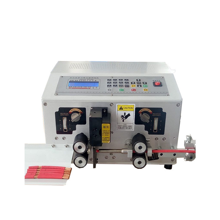 China AWG32 AWG16 Automatic Wire Cutting And Stripping Machine factory