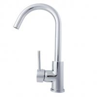 China Drip Free Performance Simple Kitchen Sink Faucets 360 Deg Swivel factory