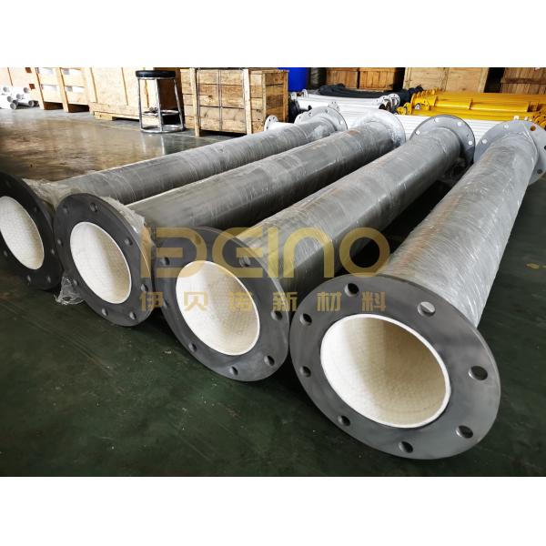 Quality Corrosion Resistance Wear Resistant Ceramic Pipe Ceramic Tee for sale