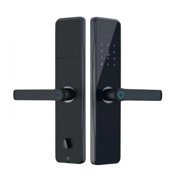 Quality ELA Smart Home Wifi Door Lock Aluminium Alloy Password Fingerprint Electronic Lock for sale