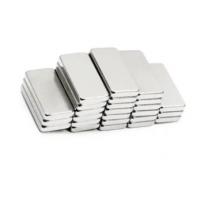 China Nickel Plated Neodymium Magnets Bar Ni-Cu-Ni Plating Strong Bar Magnets N35-N52 factory
