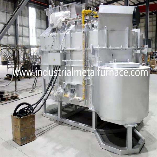 Quality 750kg/H 2 Chamber Industrial Aluminum Melting Furnace Aluminium Die Casting Furnace for sale