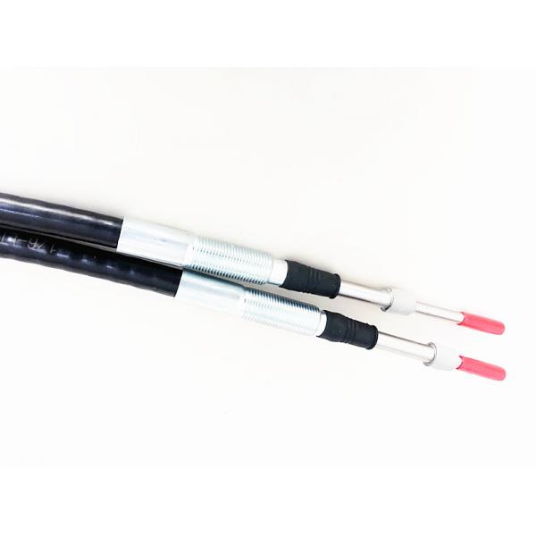 Quality Durable Mechanical Control Cable Assembly Stainless Steel End Rod And Support for sale