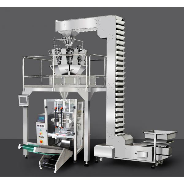 Quality 50g-1000g Pets Foods Weighing And Packaging Machine 10 head multihead weigher for sale