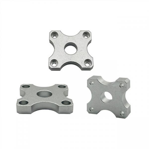 Quality SGS Titanium 4 Axis CNC Turning Parts Small Metal Plate With Screw Holes for sale