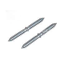 China Double End Thread Dowel Screw Double Threaded Wood Screws factory