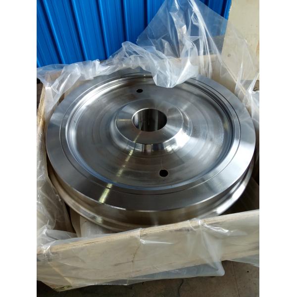 Quality Crane Traveling Wheels Railway Forging Parts For Heavy Duty Mining for sale