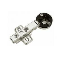 China Full Overlay Hydraulic Glass Cabinet Door Hinges Self Closing 105 Degree 35 Cup factory