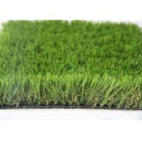 Quality 35MM Natural Looking Outdoor Artificial Grass For Gardens , Outdoor Synthetic for sale