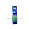 China Fast Food Ordering Dual Screen Kiosk With Pos Machine And Receipt Printer factory
