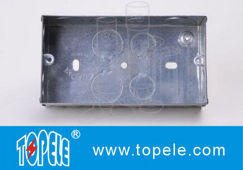 Quality Galvanized Square Electrical Boxes And Covers For Lighting Fixture for sale