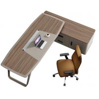 China L-Shape Executive Manager Desk Melamine Office Furniture Desk factory