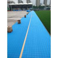 Quality Double-Sided Slotted Outdoor Sports Artificial Turf Shock Pad HIC Safety Food for sale