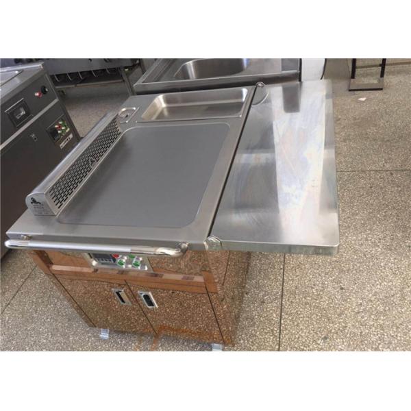 Quality Electric / Gas Heating Teppanyaki Grill Table for Restaurant Hotel for sale