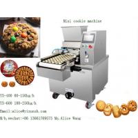 China Chocolate chunk cookies depositor machine Rainbow Chocolate chip cookies machine Jenny butter cookie production line for sale