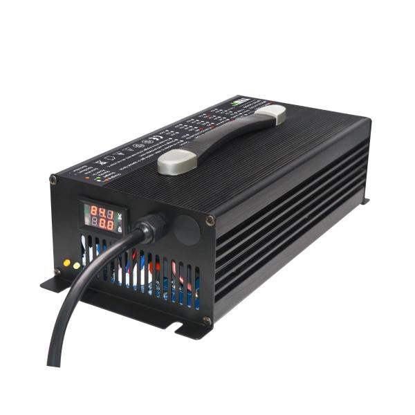 Quality 12V 90A 24V 36V 48V Lithium Ion Battery Charger Bluetooth Powerful for sale