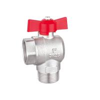 Quality Smooth Male X Female Ball Valve PTFE M1" X F1" Brass T Handle Gas Valve for sale
