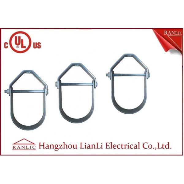 Quality UL Listed 1/2" to 6" Steel Clevis Hanger Rigid Conduit Fittings Electro for sale