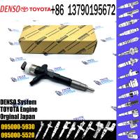 China common rail injector 095000-5930 for toyota truck diesel pump injector 23670-09060 for toyota high pressure engine factory