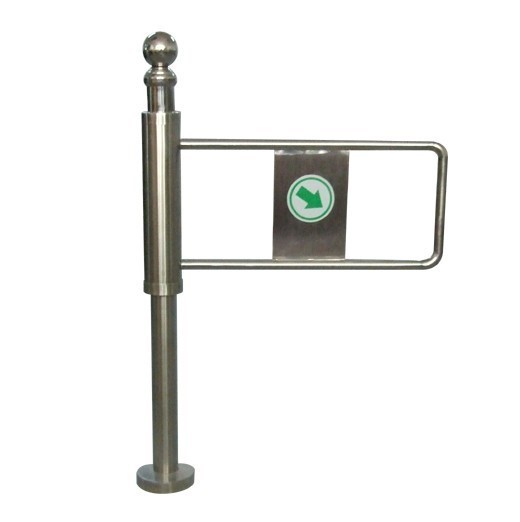 Quality 90 Rotation Degree Manual Swing Pedestrian Turnstile Gate for sale