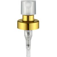 Quality Practical Gold Crimpless Perfume Pump , K402-2 0.13cc Perfume Spray Head for sale