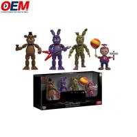 China Customized OEM Hot sell New arrival Five Nights At Freddy Action Figures 4pcs/pack FNAF Toy Model   PVC Action Figure factory