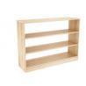 China good quality school bag shelf wooden shoes rack for children use factory