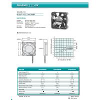 Quality CHA3005 ball bearing 0.25W 0.05A CPU Cooler Fan for sale