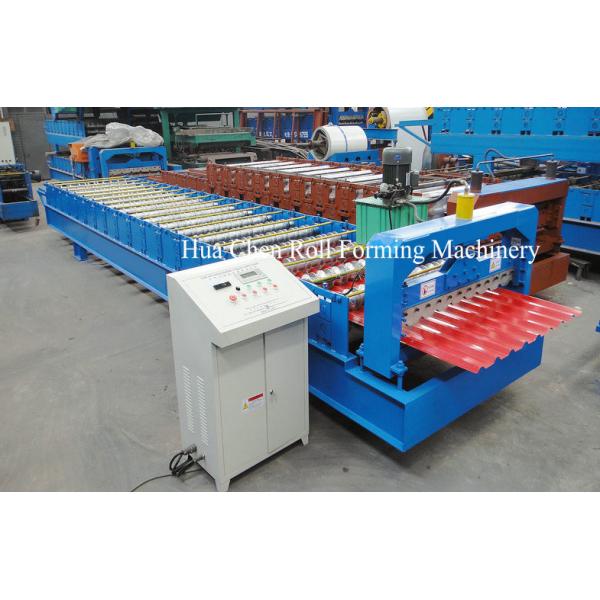 Quality Automatic Wall Panel Metal Roof Sheet Tile Roll Forming Machine 20m/min 380V 50Hz for sale