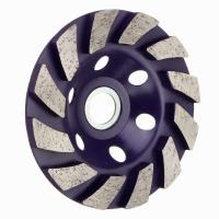 China 100mm Diamond Concrete Grinding Cup Wheel Customized With 12 Sharp Segments factory