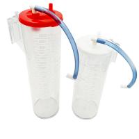China 1000ml - 3000ml Medical Use Suction Canister / Suction Liner Bag Set System factory