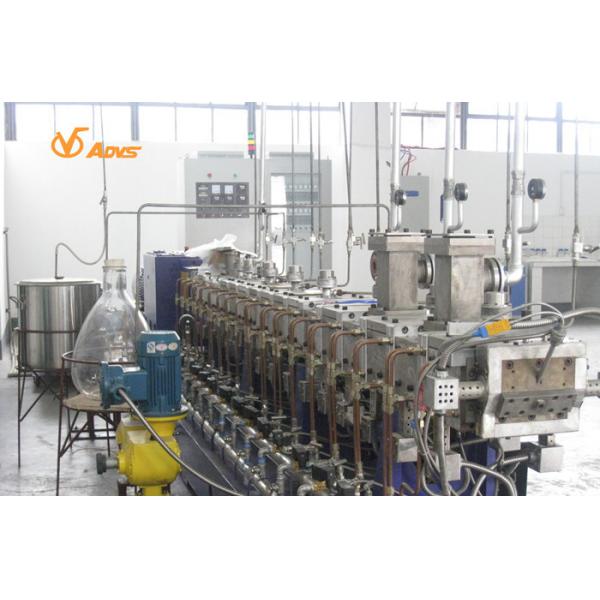 Quality 55KW Counter Rotating Twin Screw Extruder 3 Air Vent For Food / Pharmacy for sale