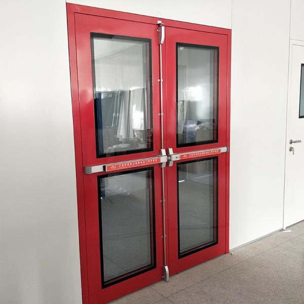 Quality Emergency Escape Safety Double Thickness 42mm Cleanroom Door for sale