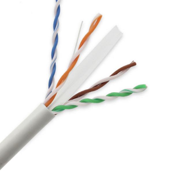Quality UTP Type LSZH Cat6 Lan Cable BC 0.57mm 23AWG for sale