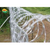 Quality CBT-65 Razor Wire Galvanized Razor Wire Fence Stretched Wire Coils for Farm for sale