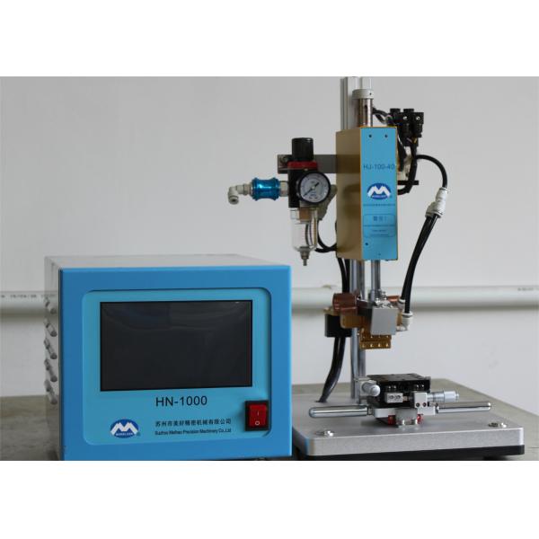 Quality HJ-100-40 Desktop Heat Staking Plastic Process Pulse Hot Pressure Heat Welder for sale