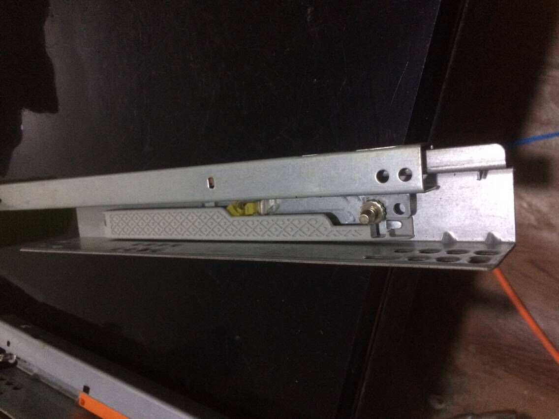 Hardware Soft Close Slide Cabinet Concealed Hydraulic Drawer