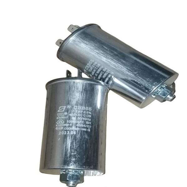 Quality CBB65 450V 15mfd AC Starter Capacitor With Screw ROHS S2 for sale