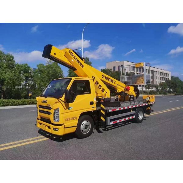 Quality 4×2 Bucket Lift Truck 116hp High Altitude Work Vehicle Euro 6 for sale