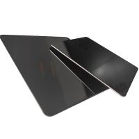 Quality 1000mm Super Mirror Stainless Steel Sheet SuS 201 Cold Rolled 8k Black Titanium for sale