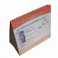 China Glued binding, casebound binding, spiral binding or wire-o Customized Calendar Printing factory