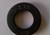 China Black Metal Flat Washers HV200 With Surface Hardness USS F436 Standard factory