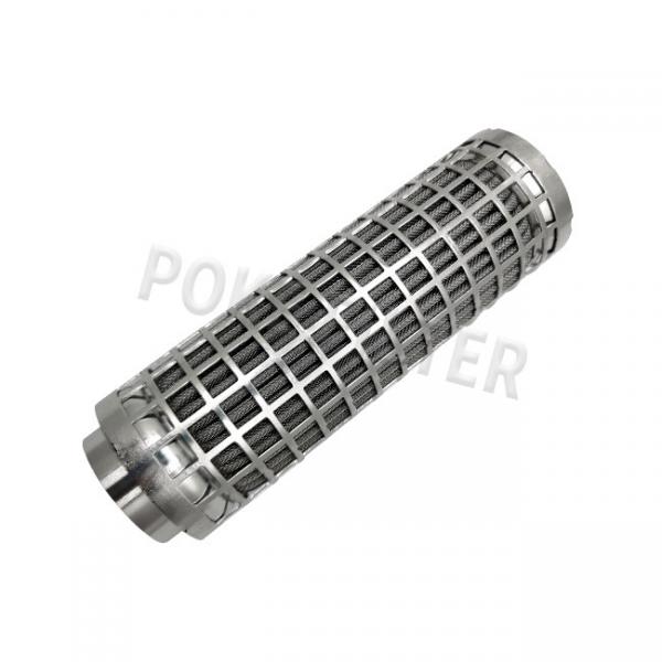 Quality Sintered SS Stainless Steel Metal Filter Cartridge 50um PF-25-3-E-V-0 PF-15-3-E-V-O for sale