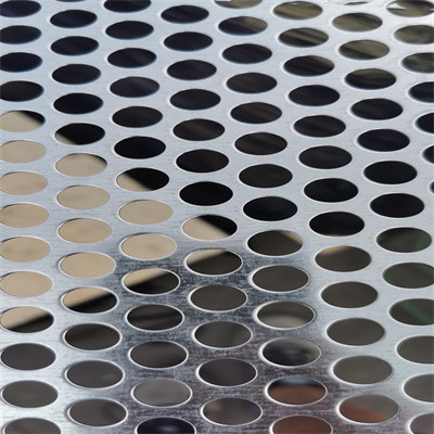 Quality Diameter 3mm Distance 6mm Aluminum Perforated Sheet Stainless Steel Metal Mesh Sheet for sale